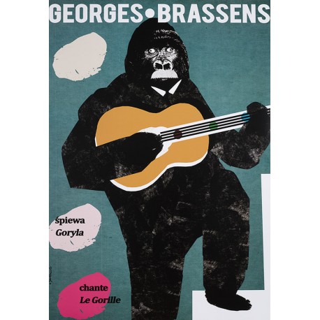 Georges Brassens śpiewa Goryla
