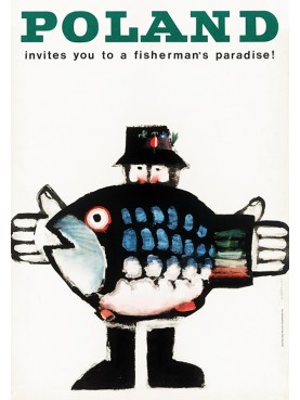 Poland Invites You To a Fisherman's Paradise, Górka (reprint)